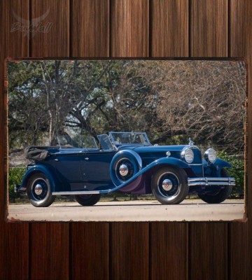 Металлическая табличка Packard Deluxe Eight Sport Phaeton 519